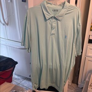IZOD Men's Aqua Polo Shirt